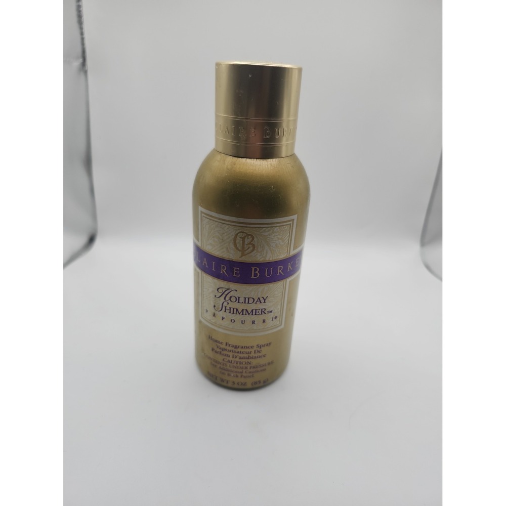 VTG Claire Burke Vapourri Home Fragrance Spray Holiday Shimmer 3oz Air Freshener